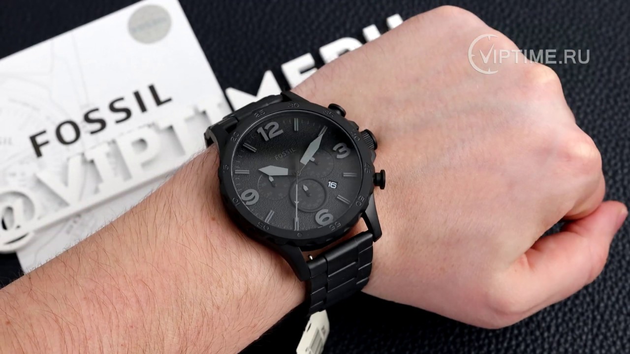 Jam Tangan Pria Fossil Nate Chronograph 