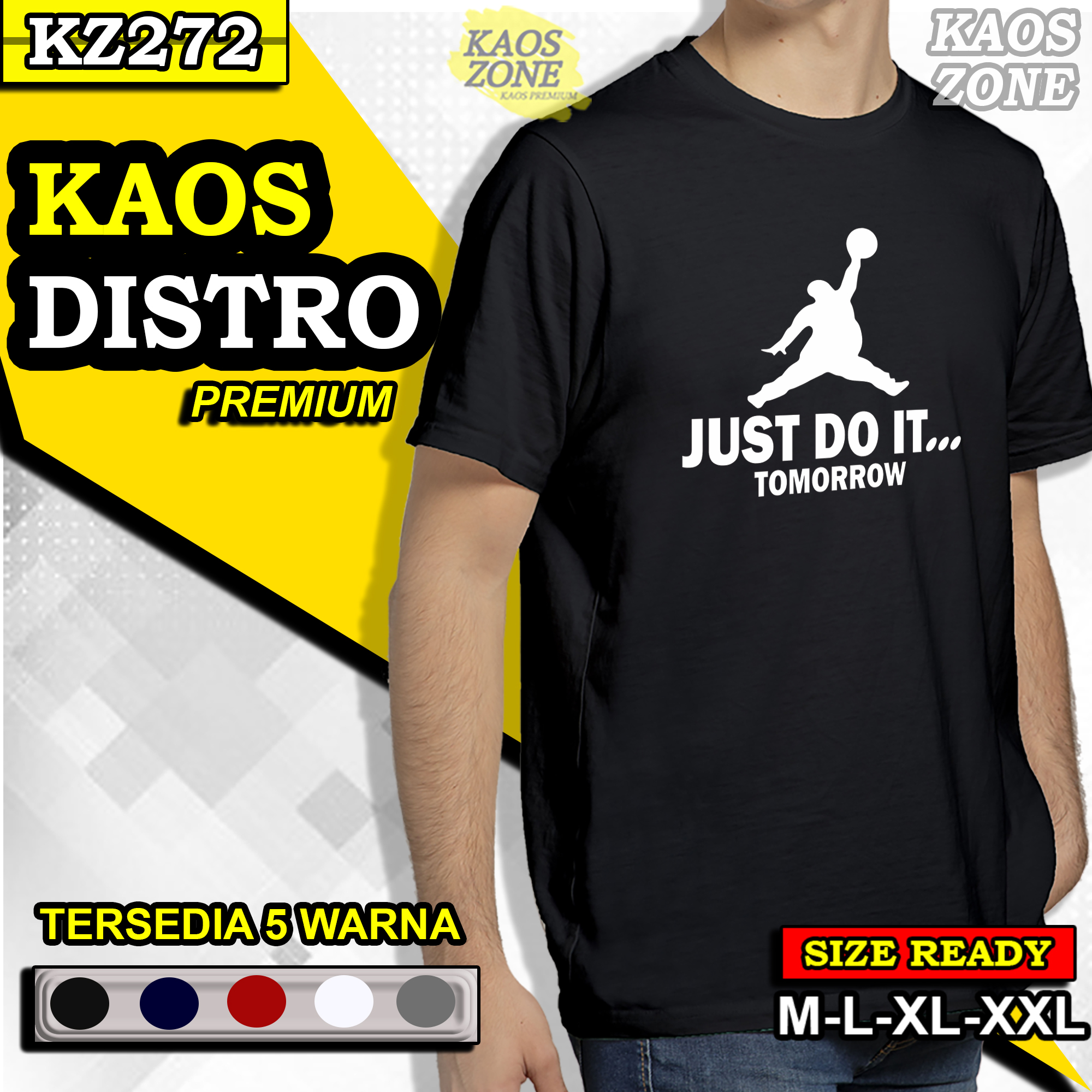 KAOS BAJU TSHIRT DISTRO T SHIRT PAKAIAN 
