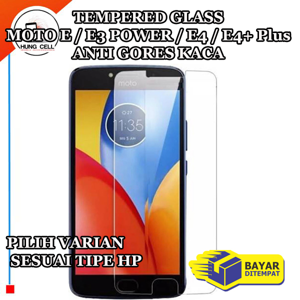 Tempered Glass Motorola Moto E Moto E3 Power Moto E4 Moto