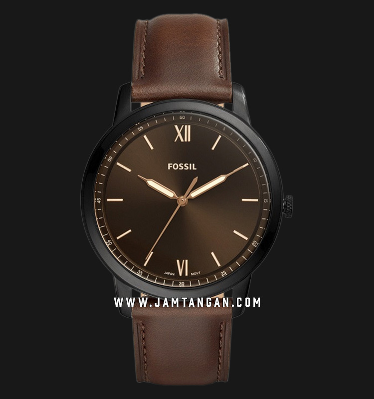 Fossil FS5551 Minimalist Men Brown Dial 
