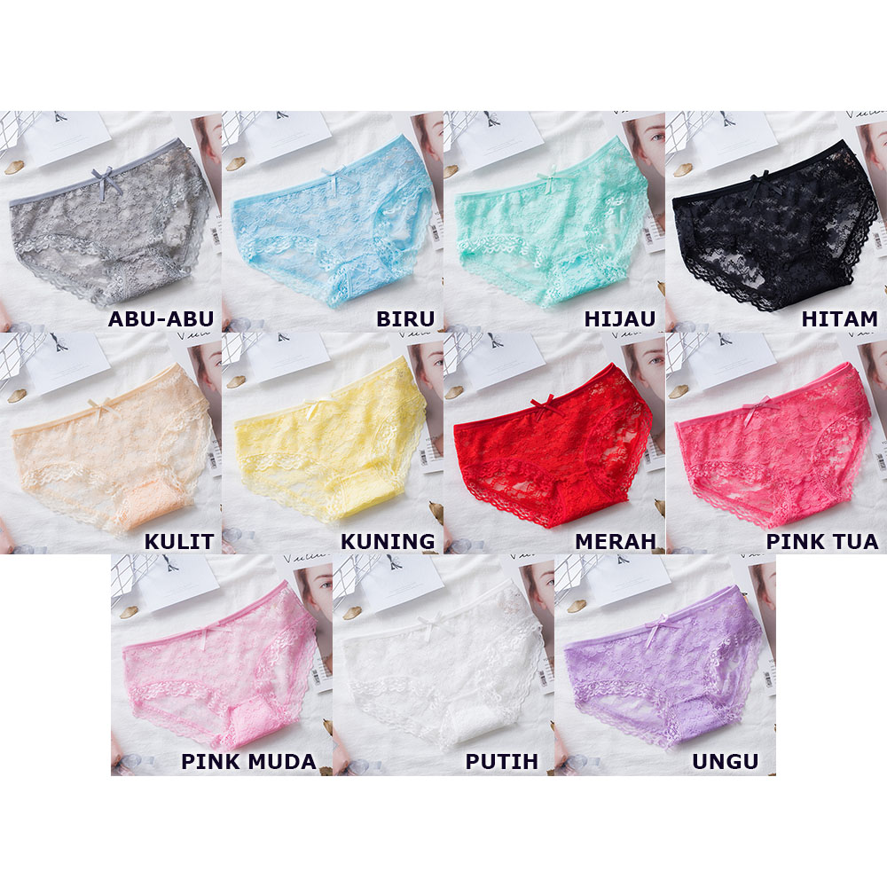 Kolor Renda SC CELANA DALAM WANITA SEXY MODEL RENDA KOLOR CD PAKAIAN DALAM CEWEK ...