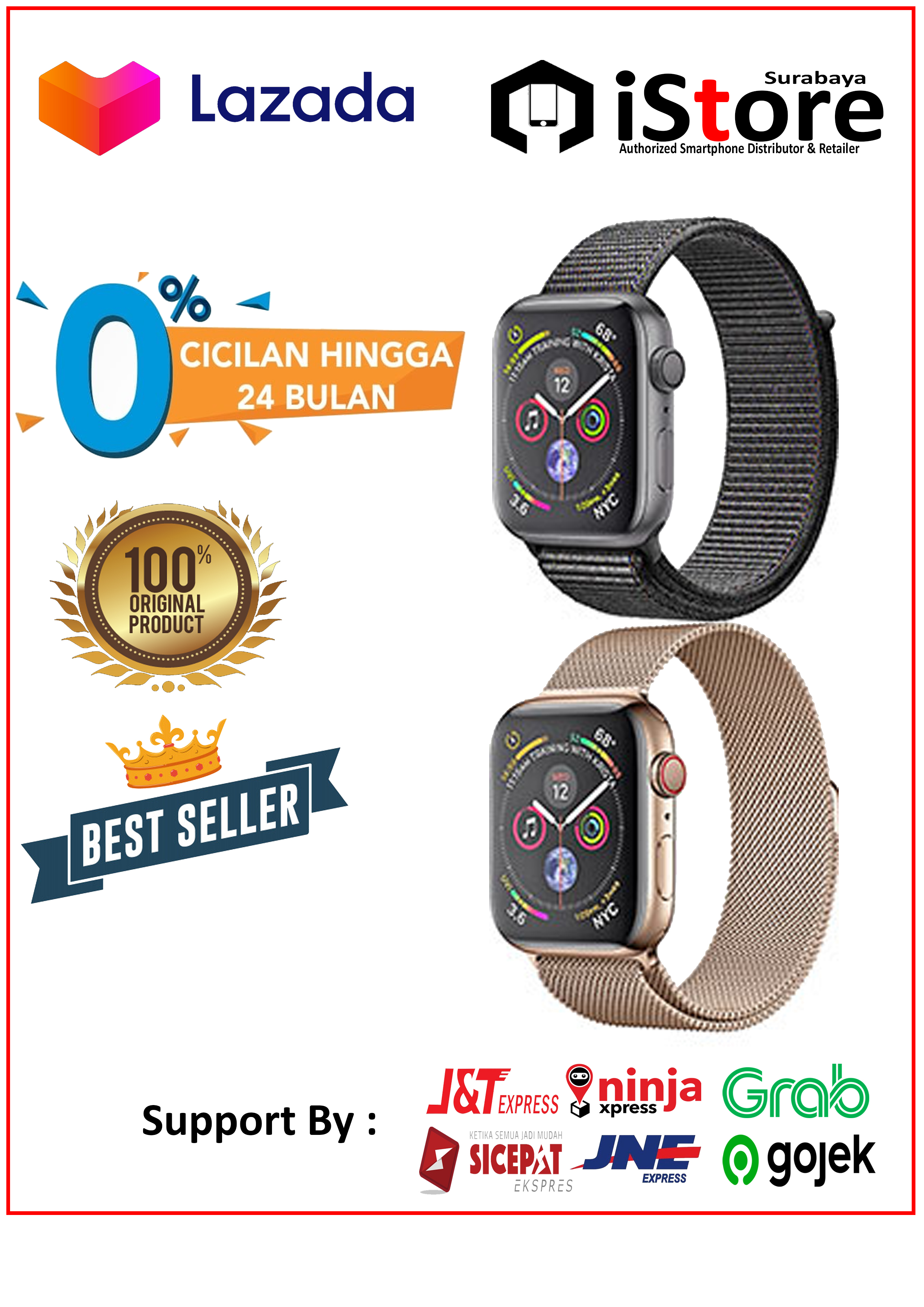 Jual Apple Watch Series 4 Gps 40mm Terbaru - Jan 2022 | Lazada.co.id