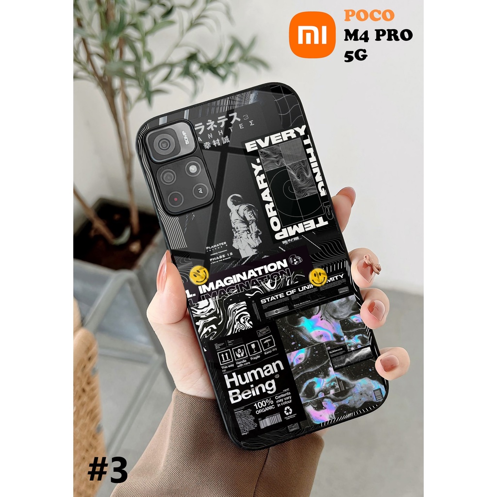 U376 Softcase Kaca Kilau Poco M3 Pro 5g Poco M4 Pro Redmi Note 11 11s 10 10s 11 Pro 10 Pro 4g 5g 0064