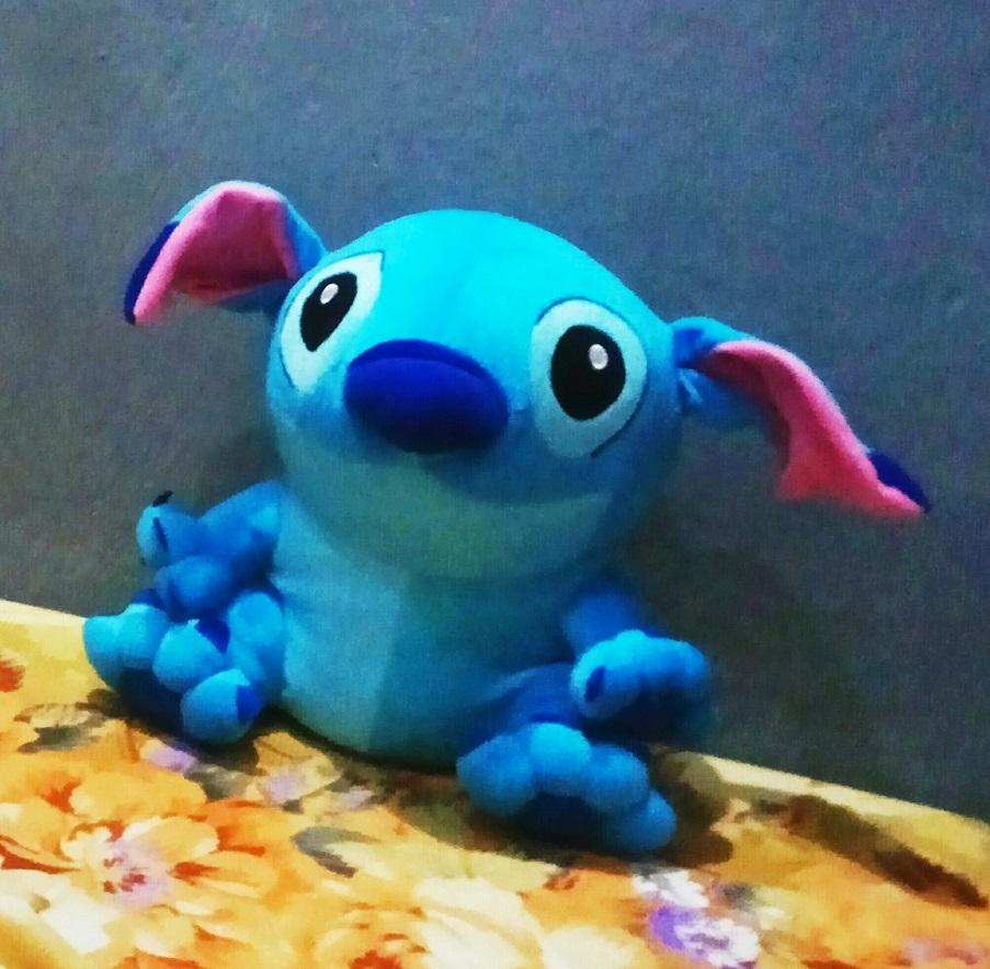 Mainan Anak-Anak (BONEKA KARAKTER STITCH UKURAN L _ Large Toys Toy Dolls Doll _ Besar)