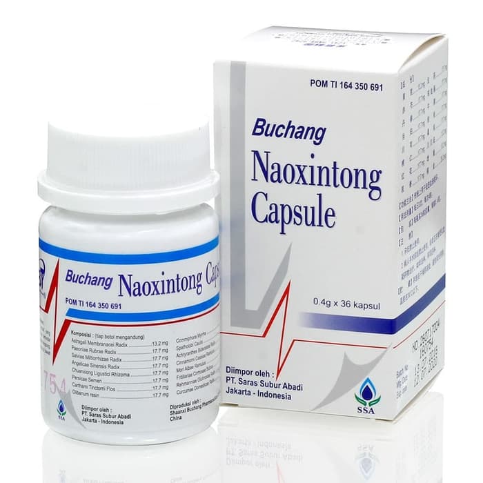 BUCHANG NAOXINTONG CAPSULE(SIRKULASI DARAH)36'S | Lazada Indonesia