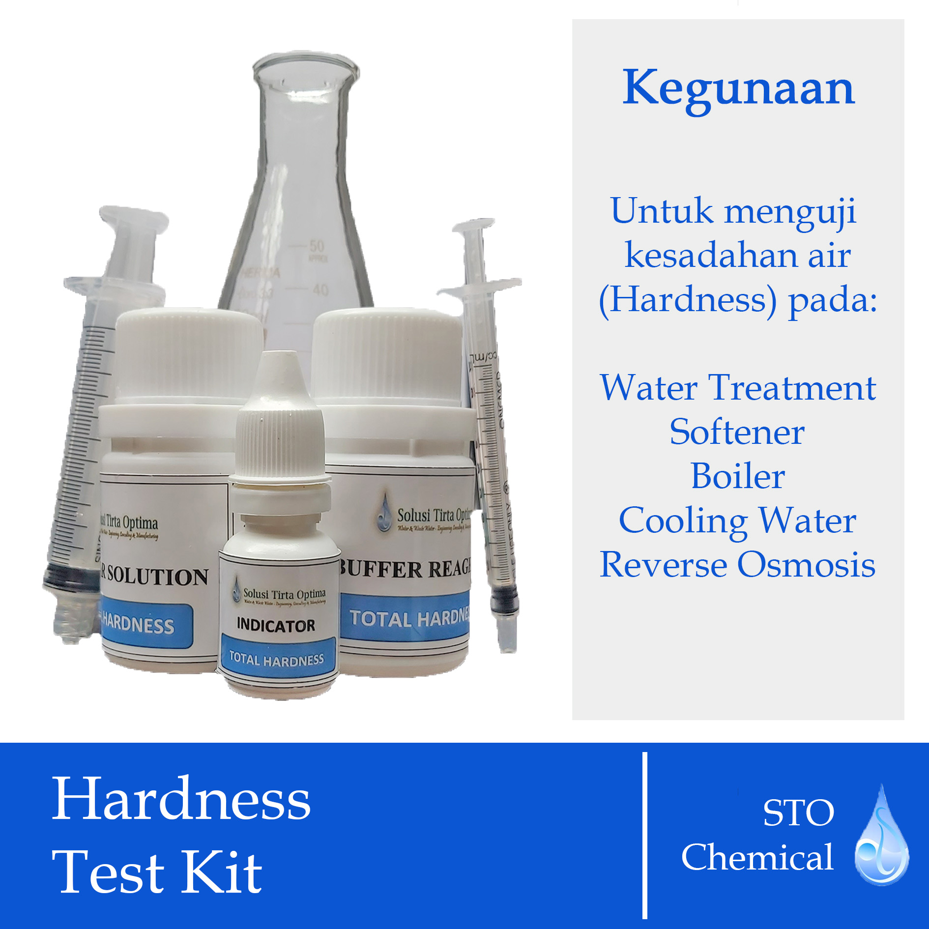 Water Hardness Test Kit Chemical Test Kit Lazada Indonesia