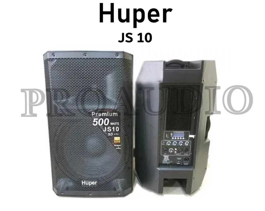 Speaker Aktif Huper JS10 / JS 10 15 Inch Original 500 Watt USB 1 Pcs ...