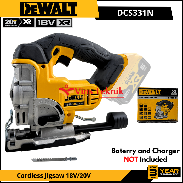 Jig Saw Dewalt Dcs331n 18v DEWALT DCS331N Mesin Gergaji Ukir