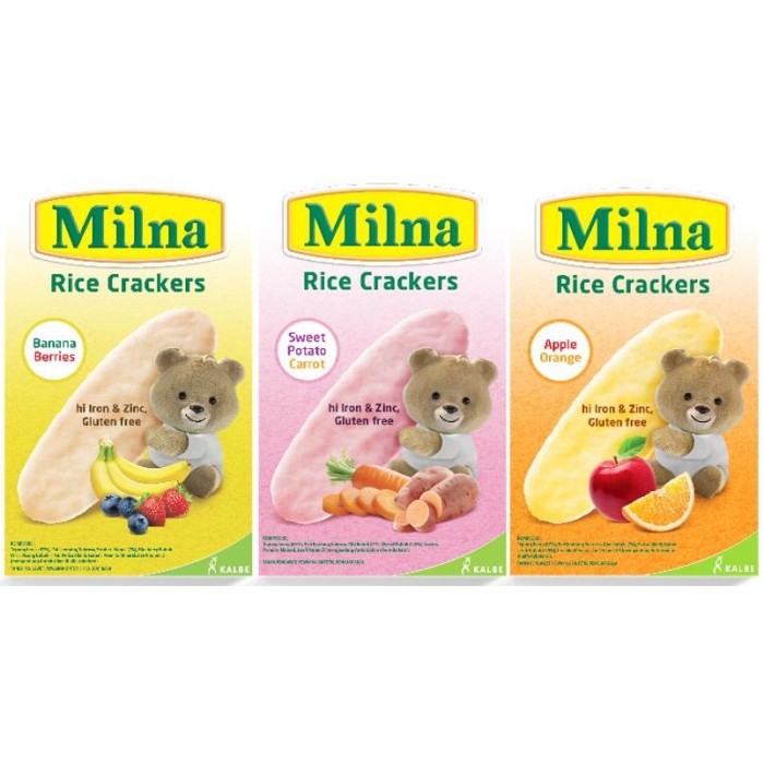Milna Rice Crackers 20gr Lazada Indonesia