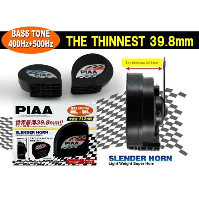 Klakson PIAA Slender Horn JAPAN-JDM style set (untuk semua mobil)