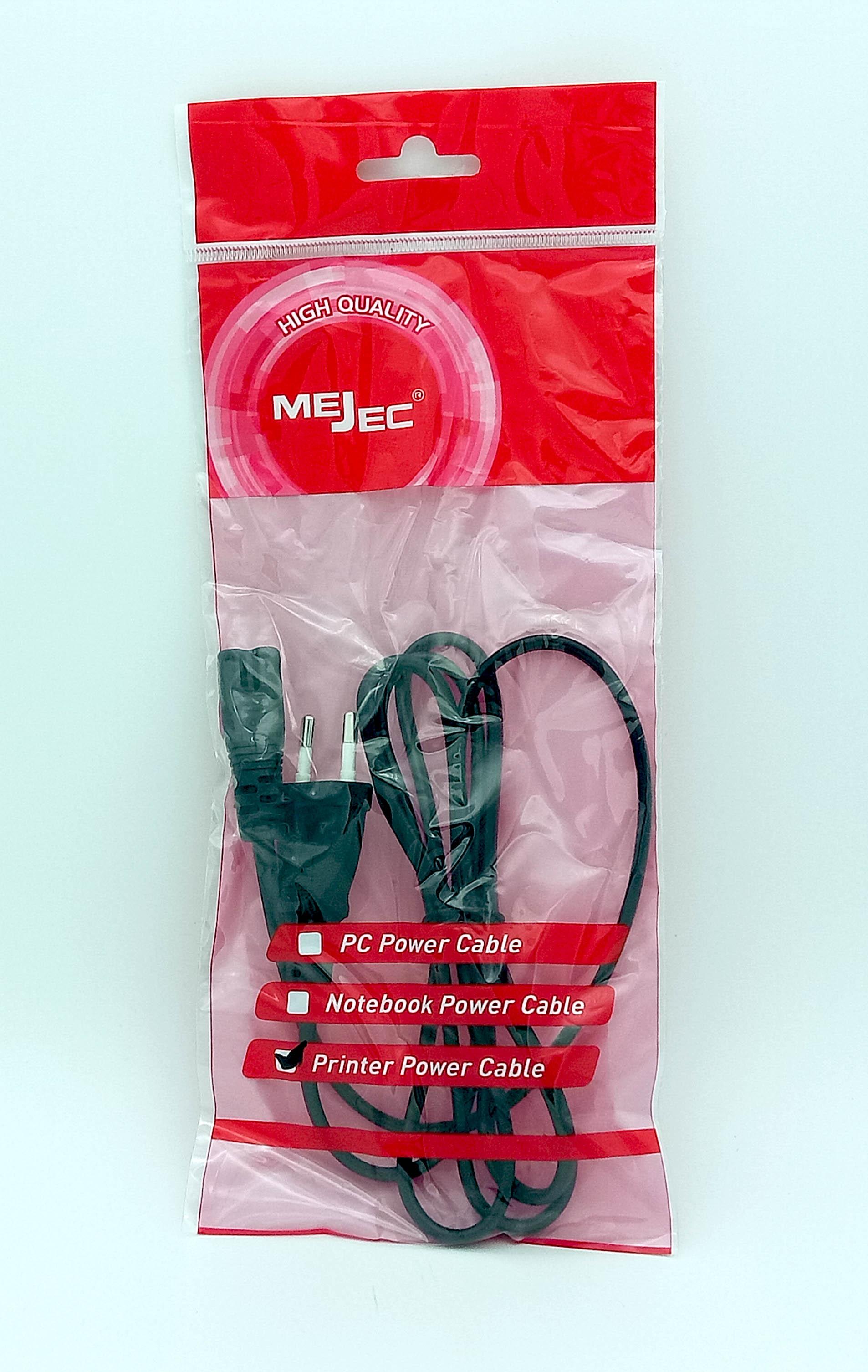 Kabel Power Printer 1.8M Black - MEJEC