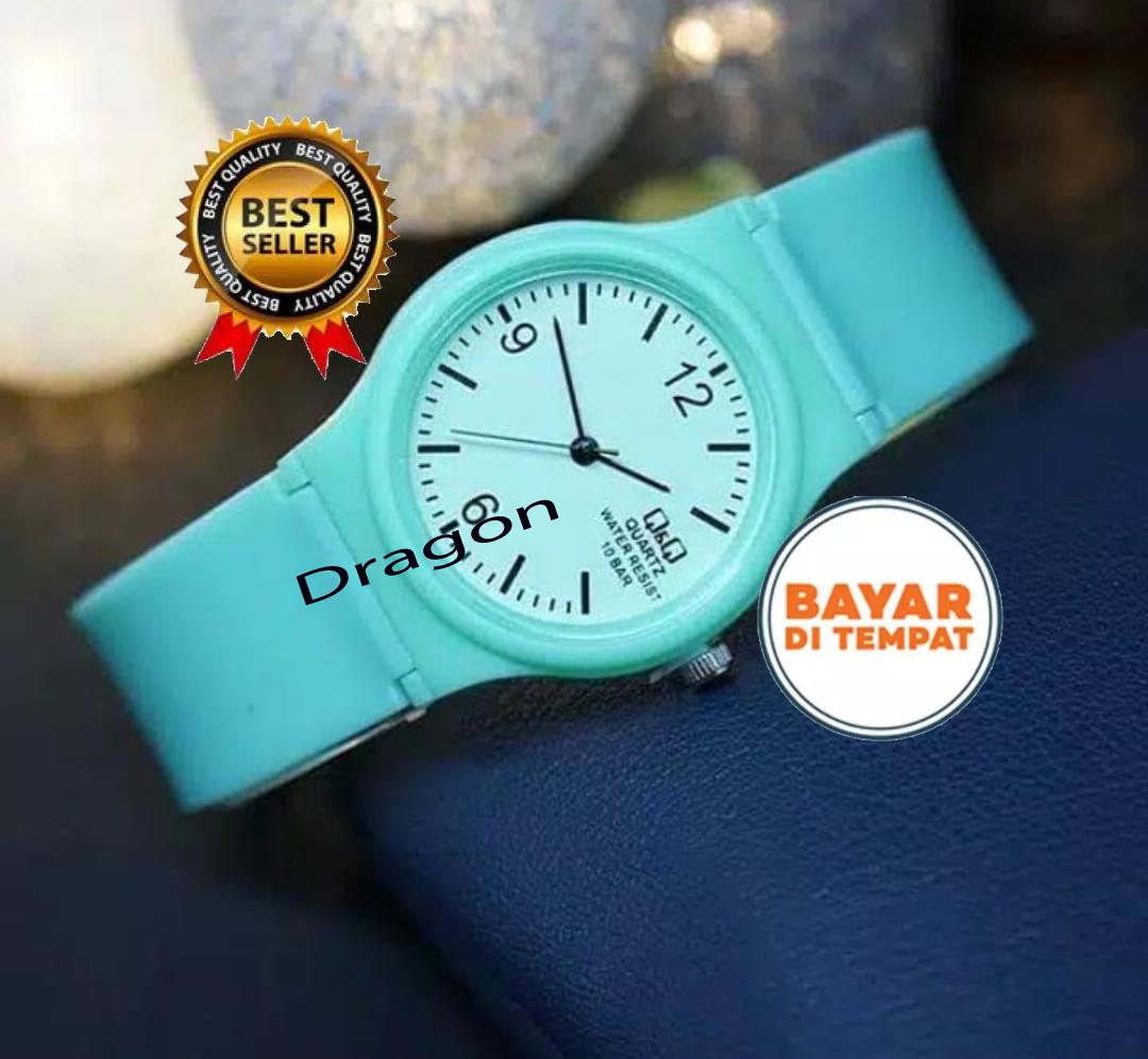 Q&Q - Jam Tangan Fashion Wanita&Pria QnQ/QQ Limited Edition - Tali Kulit Berkualitas Model Terbaru