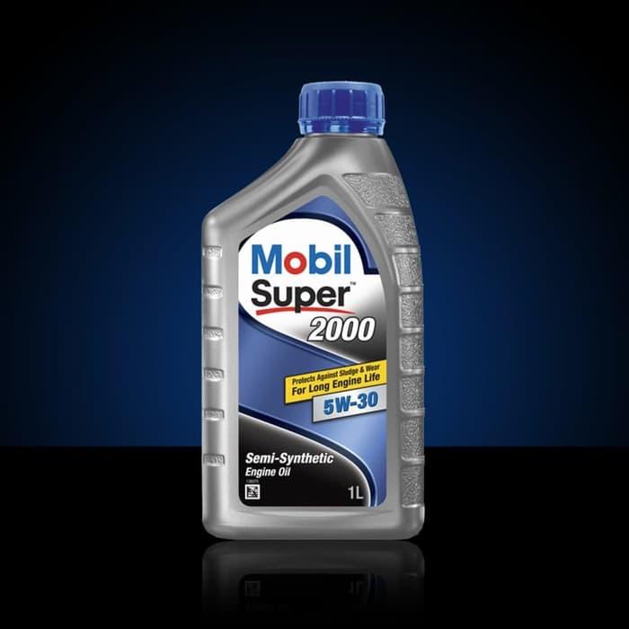 DISKON Oli Mesin Mobil Super 2000 5W 30 1 liter onderdil top