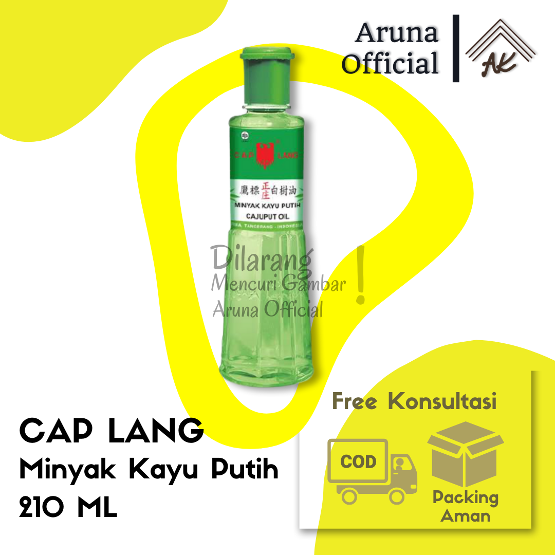 Minyak Kayu Putih Cap Lang 210 Ml Lazada Indonesia