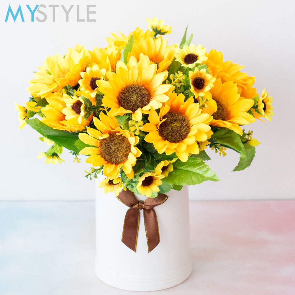Bunga Matahari Plastik : Bunga Matahari Artifica Hiasan Rumah Lazada Indonesia - Contoh gambar mewarnai bunga matahari gambar mewarnai bunga.