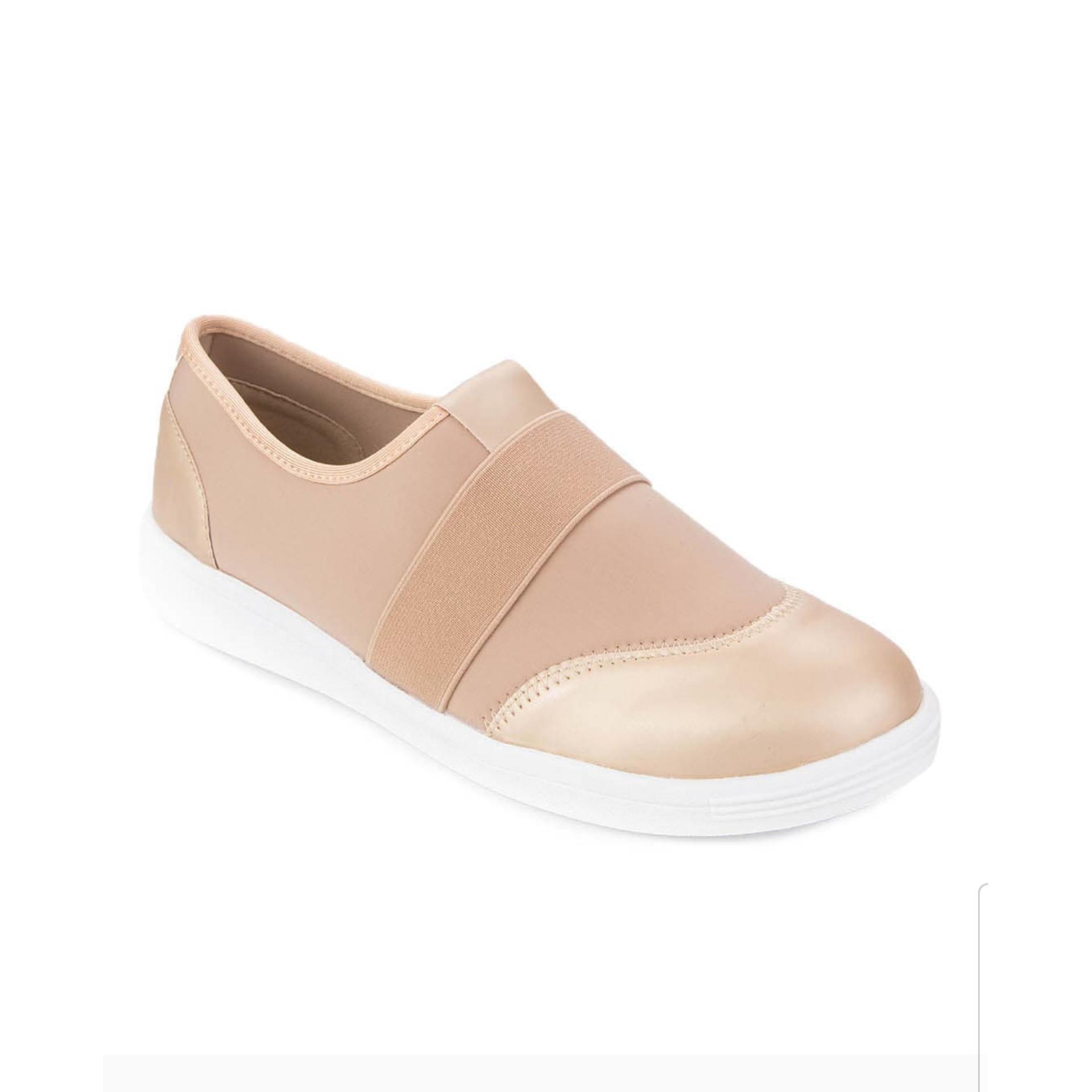Nevada Slip On Wanita Bronze - Khaki