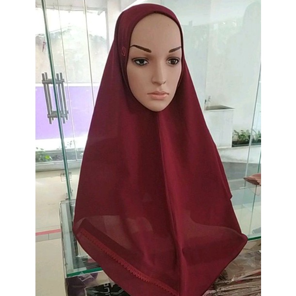 Lanala Ribha ORI RABBANI Zanan Naima kerudung jilbab segiempat segitiga ...