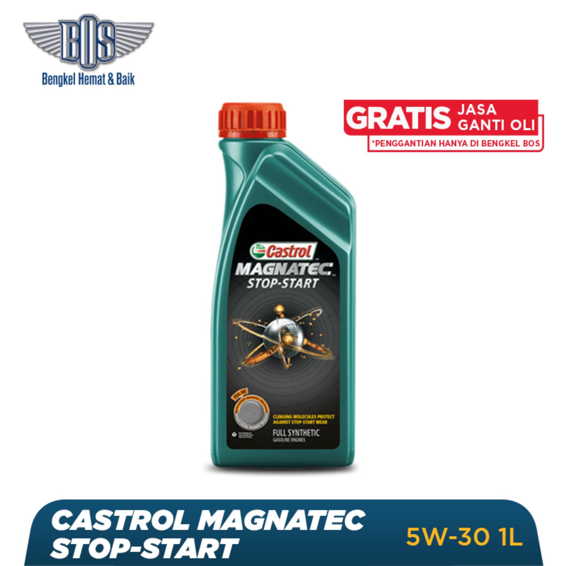 Oli Mobil Castrol Magnatec Stop Star - 5W-30 - LITER - Gratis Jasa Ganti Oli dan Check Up Kendaraan