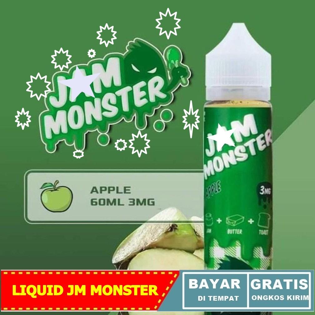 OneGood - Liquid 60 ML Jam Monster USA  Nicotine 3 MG Premium Liquid  / Liquid Jam Monster - Vape Rokok Elektrik