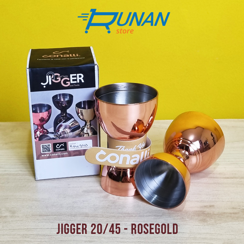 Zeo Standard Jigger 30/60mL - Copper