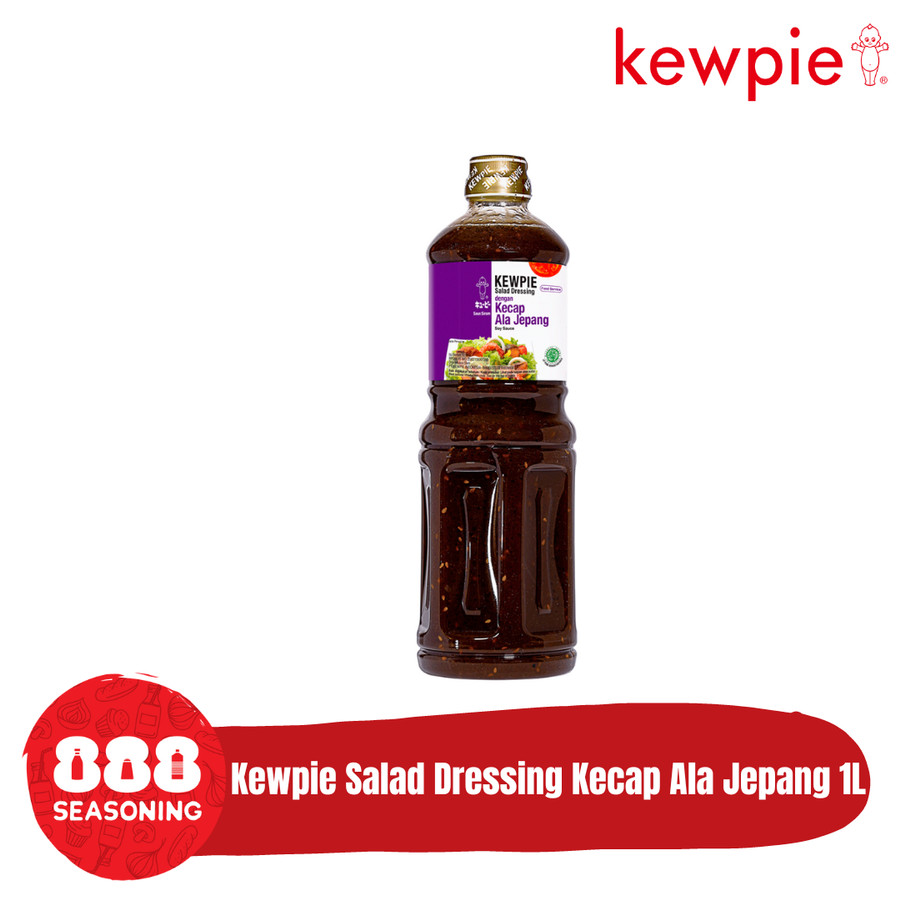 KEWPIE SALAD DRESSING JAPANESE SOY SAUCE (Kecap Ala Jepang) 1L Lazada