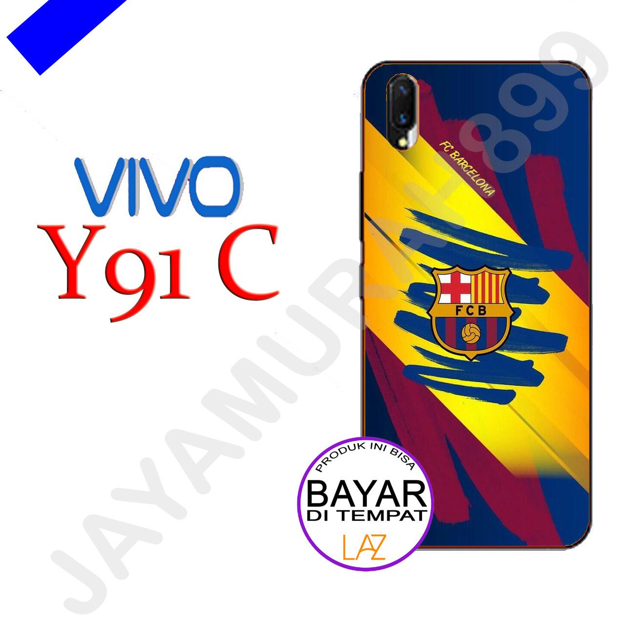 Vivo Y91 C Jayamurah Fashion Case Football, Sepakbola, EA-Sport, E-Sport, Bola Pelindung Belakang Ponsel Hardcase,Softcase 5 1-20
