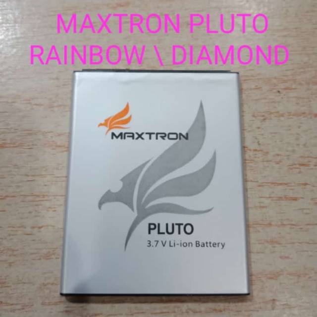 Battery Batre Batu Baterai Maxtron Pluto Rainbow Diamond Lazada Indonesia