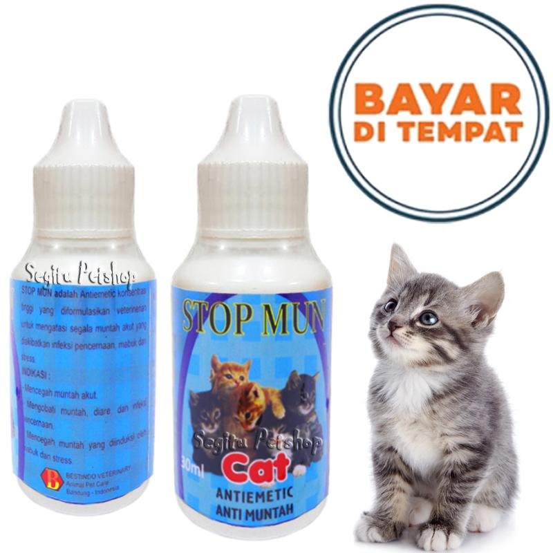 Obat Muntah Kucing Sakit Mual Mabuk Stop Mun Lazada Indonesia