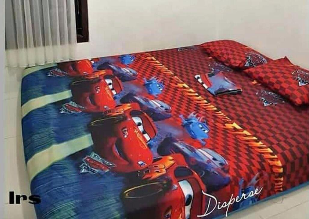 Sprei Homemade Karakter Mobil Big McQueen