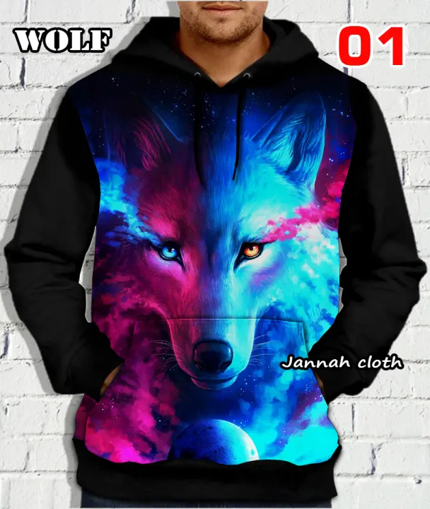 jaket hoodie 3d