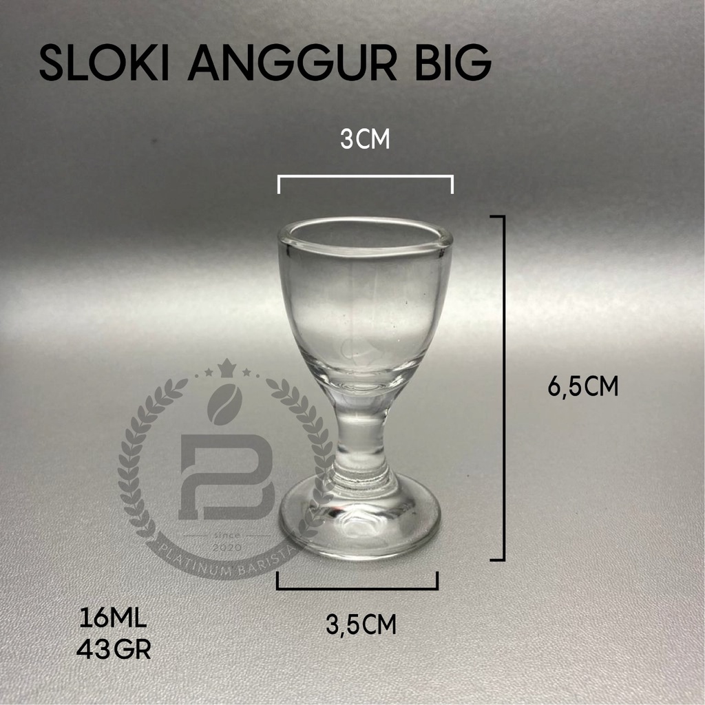 Sloki Glass Gelas Kaca Kecil One Shot Glass Minum Vodka Soju Cantik Lucu Lazada Indonesia 9467