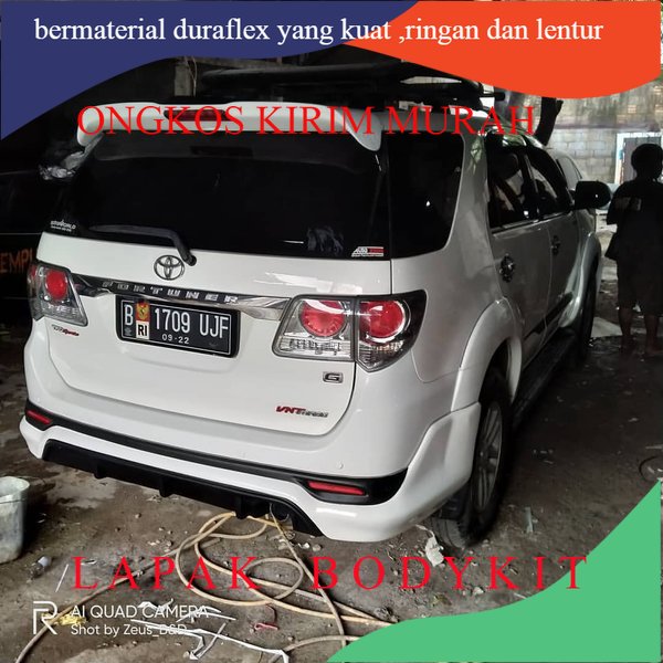 MURAH BOS ONGKIR bodykit toyota fortuner 2012 2013 2014 TRD INCLUDE SPOILER Harga 1,500,000 rupiah*Gratis Ongkir