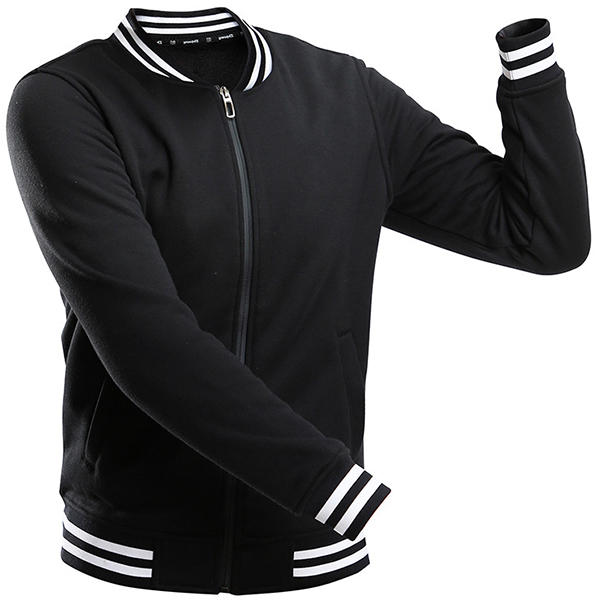 jaket varsity zipper