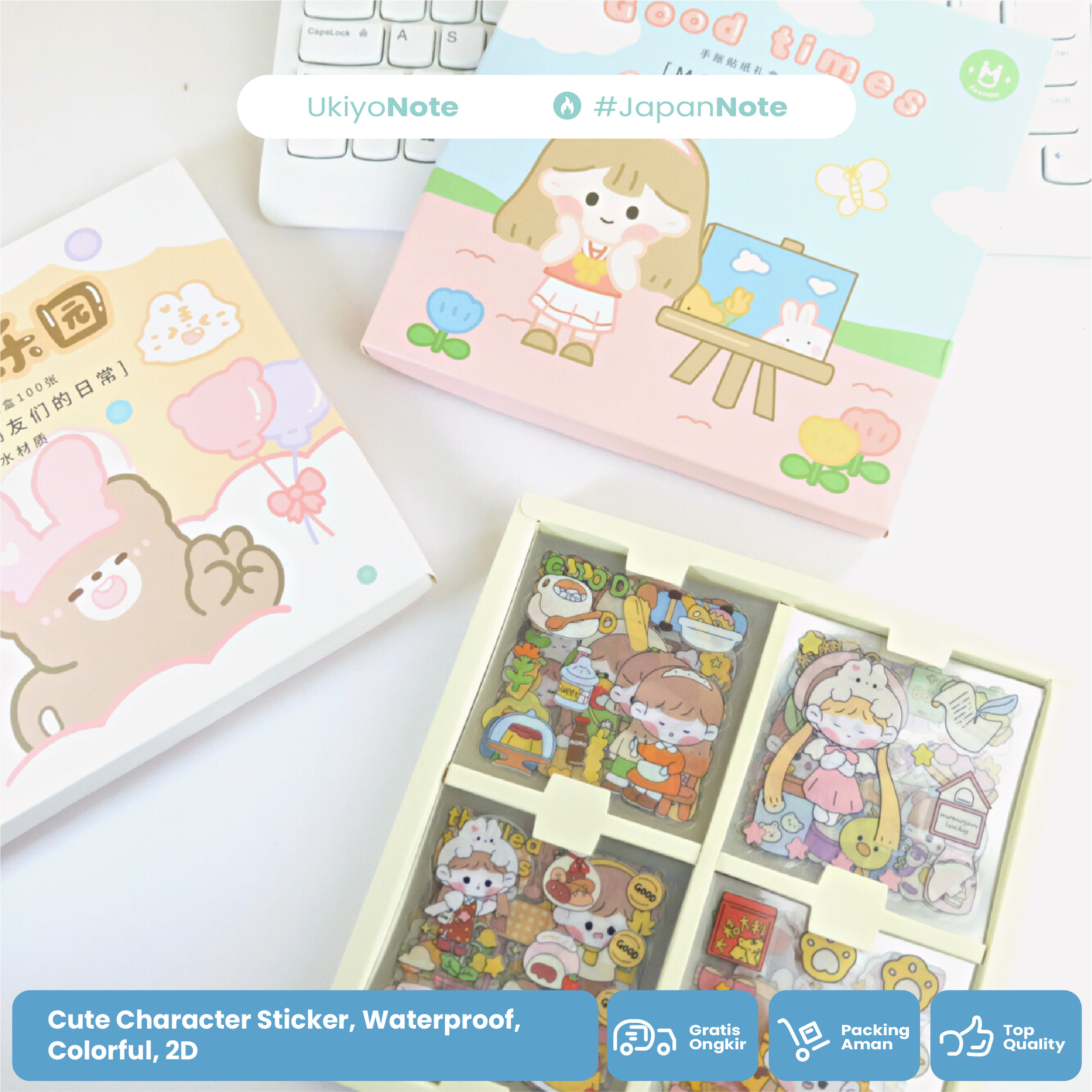 STIKER AESTHETIC KARTUN CUTE PACK | Lazada Indonesia