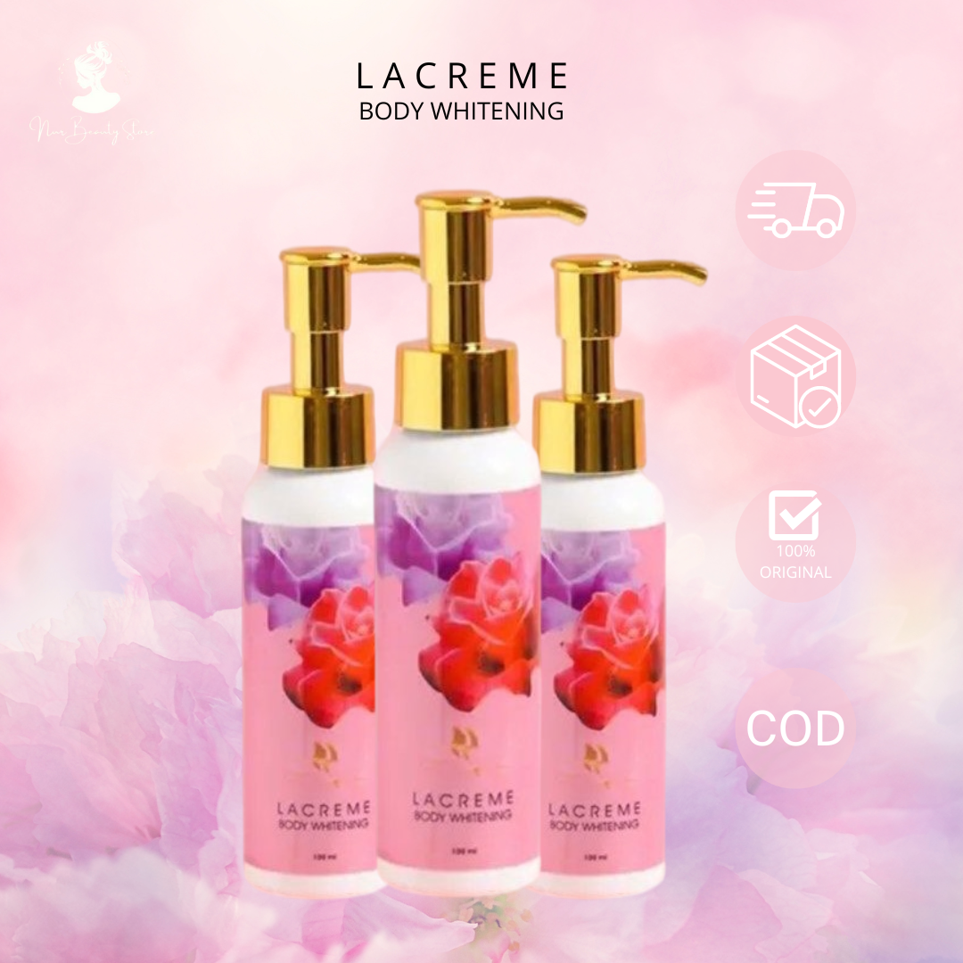 la creme body bleaching, la creme, pemutih badan, bleaching badan, 100