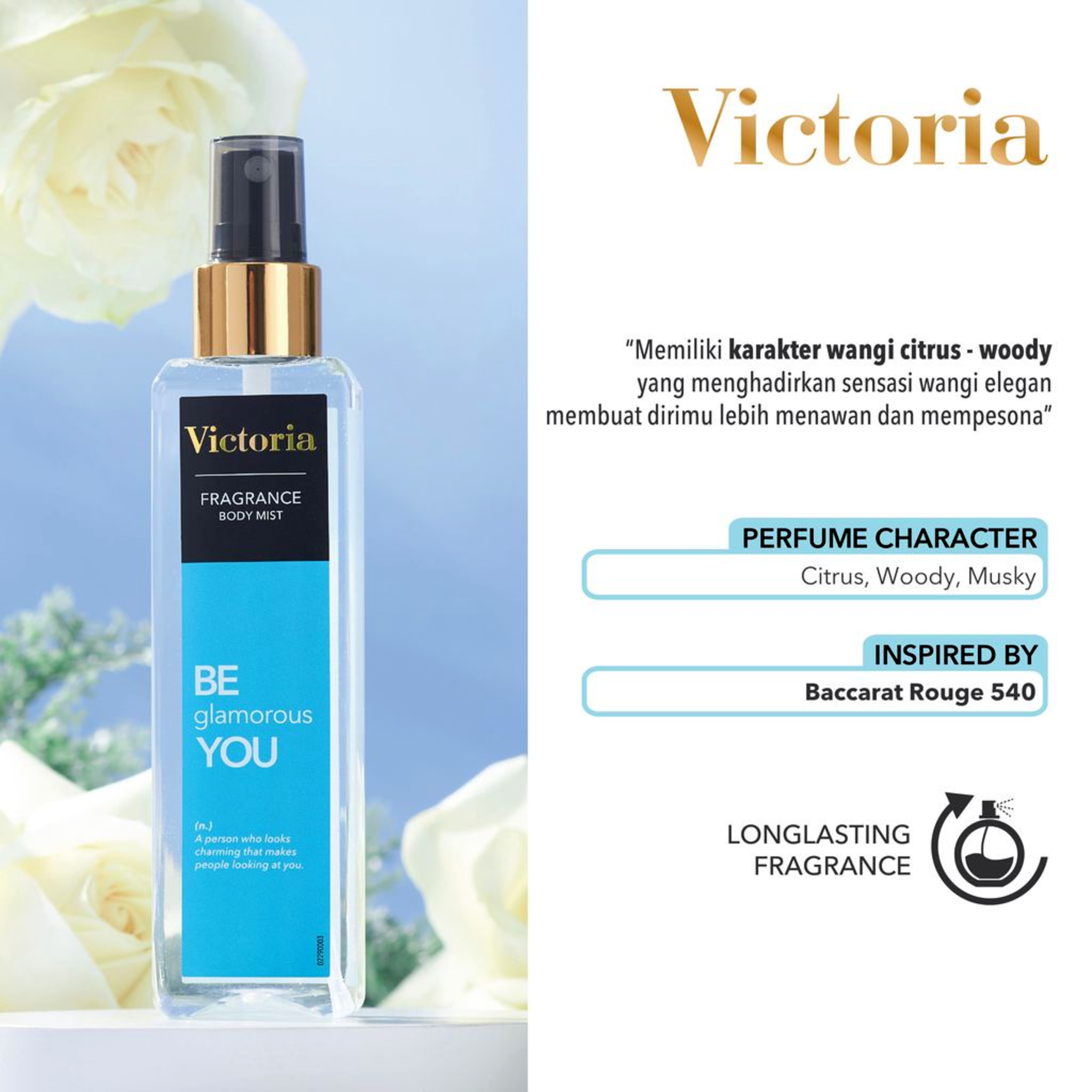 VICTORIA FRAGRANCE BODY MIST 100ML Lazada Indonesia