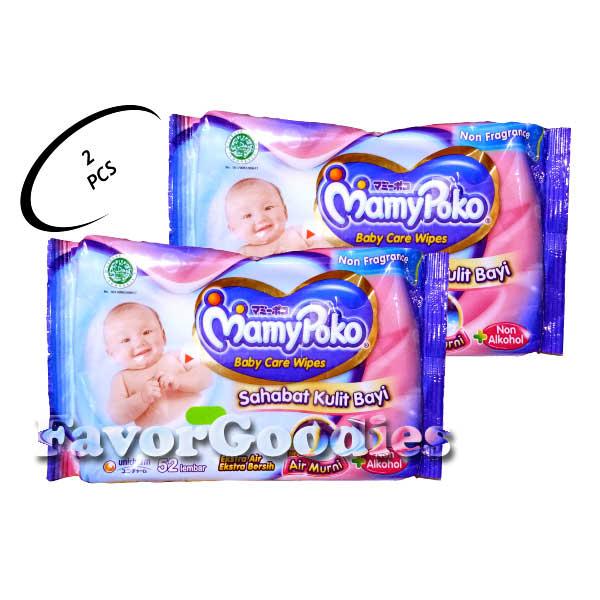 Tisu Basah Mamy Poko Baby Care Wipes MamyPoko Baby Care Wipes