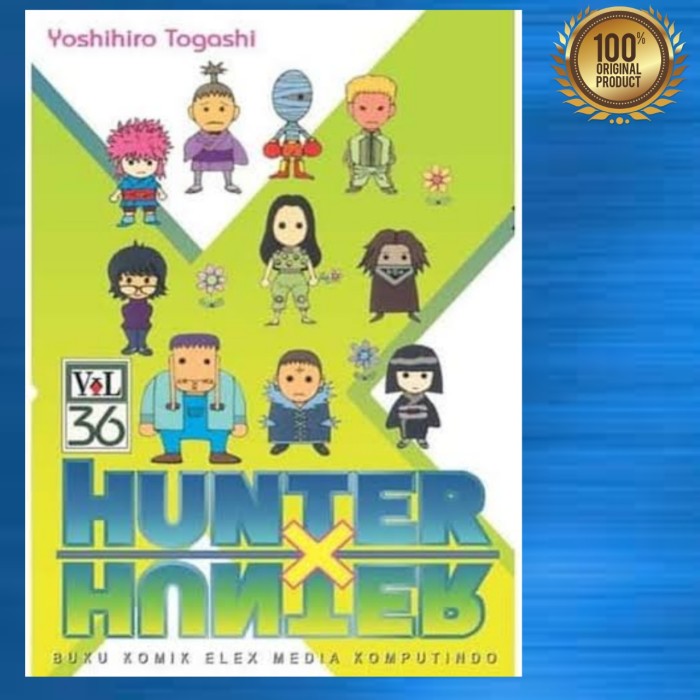 Bisa Cod Komik Hunter X Hunter Vol 36 Terbatas Lazada Indonesia