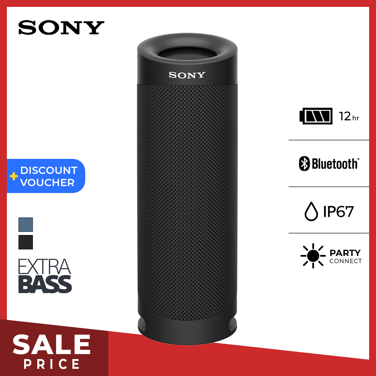 Jual Speaker Sony Original Super Bass 