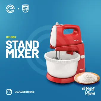 Special Philips Stand Mixer Bowl 1 Liter Mesin Pengaduk Duduk Hr 1559 Berkualitas Shopee Indonesia