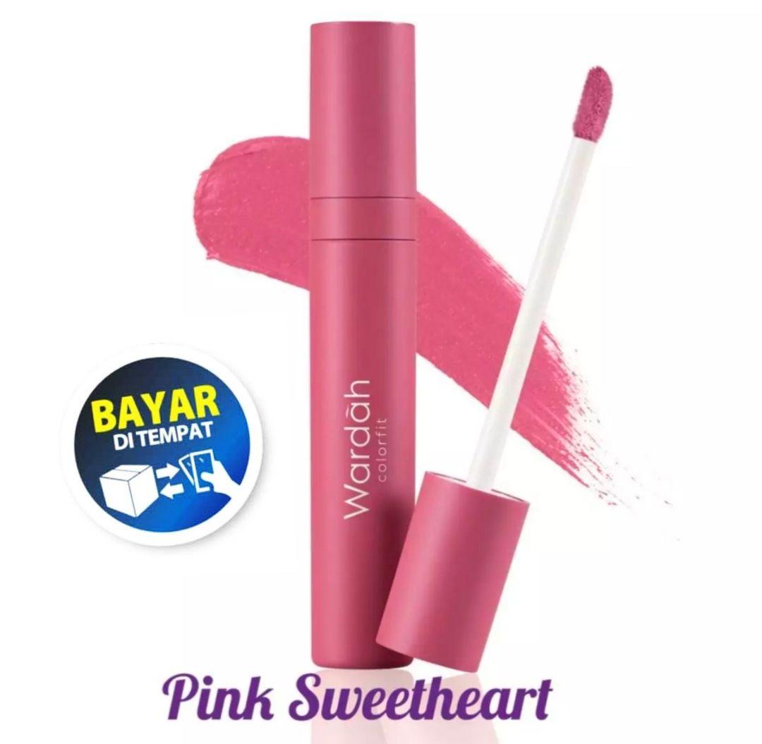 Hasnagrosir Wardah Colirfit Velvet matte lip mousse / lipstik trend wardah 2019
