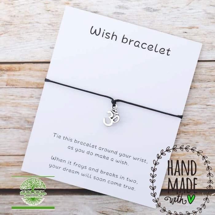 GELANG HANDMADE RAJARTA PERMOHANAN TALI CHORD OMKARA HINDU OHM NAMASTE | Lazada Indonesia