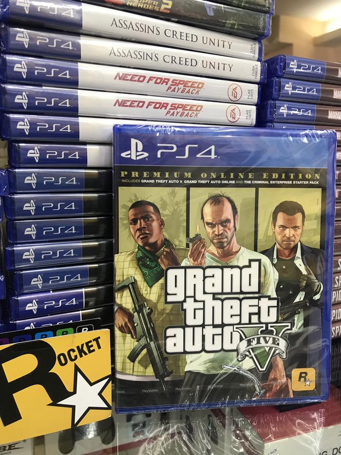 Ps4 Gta 5 Gta V Premium Online Edition Reg 3 Lazada Indonesia