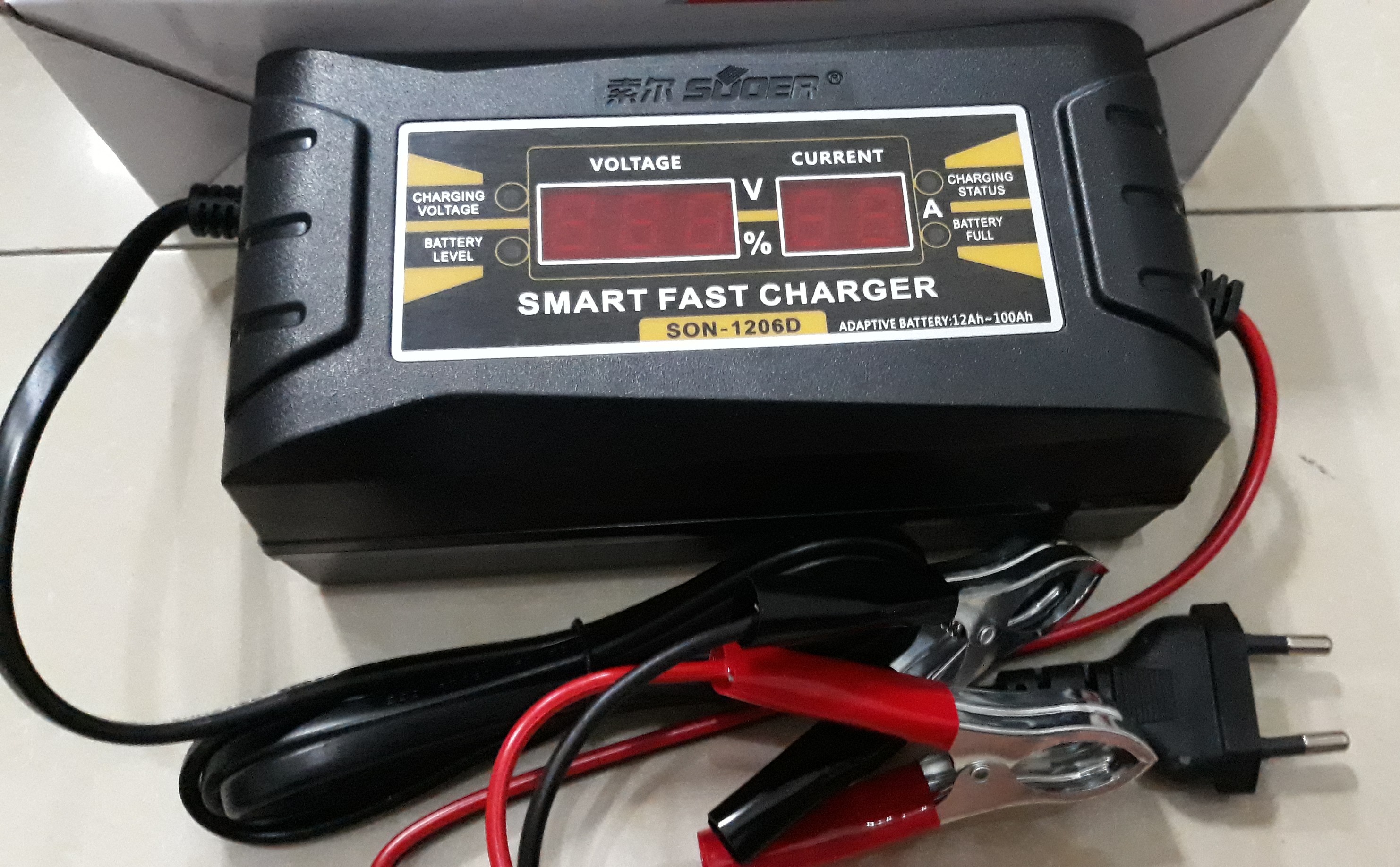 smart fast charger son-1206d