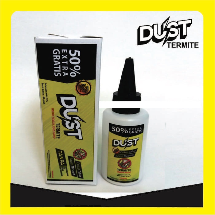 Dust Termite Obat Anti Rayap Serbuk Bubuk Pest Control Kayu Tembok