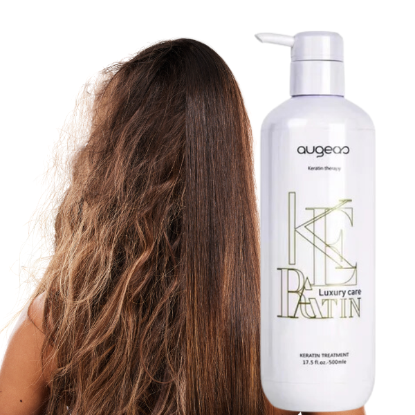 Augeas Brazil Keratin Hair Treatment 6% 500ML Collagen Protein