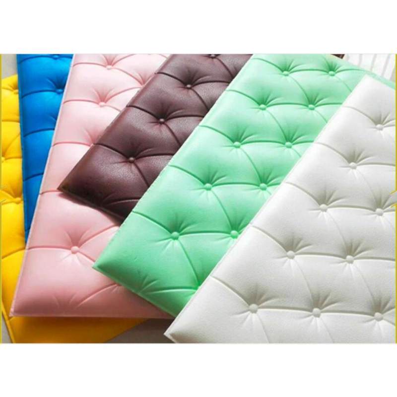 Wallpaper Dinding Kamar Headboard Bed Stiker Dekorasi Rumah Sticker Wall 3d Foam Murah Bisa Cod Wallpaper Pelindung Tembok Wallpaper Dekorasi Rumah Lazada Indonesia