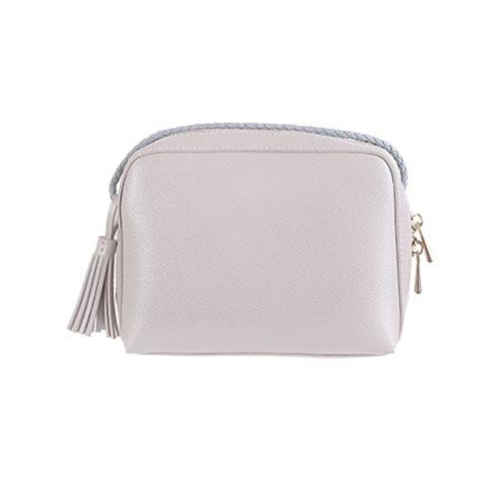 Miniso Tas Selempang Solid Color Rectangle Crossbody Bag Abu-Abu