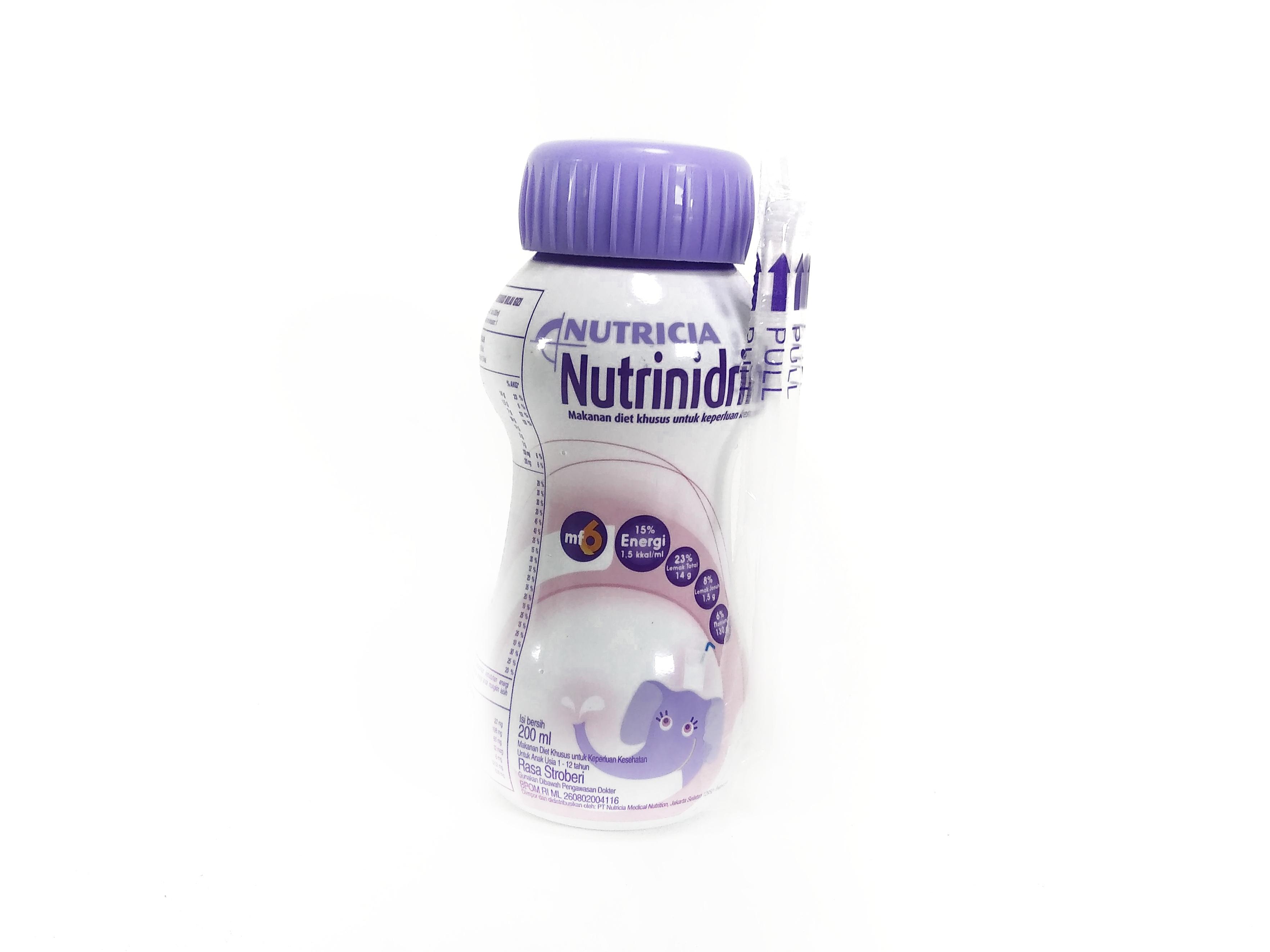 NUTRINIDRINK CAIR STRAWBERRY 200 ML