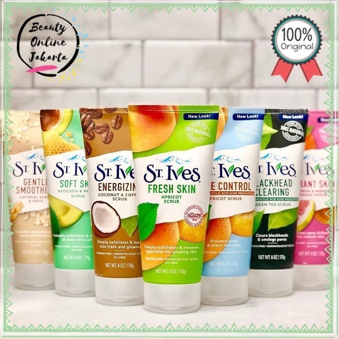 fungsi st ives acne control